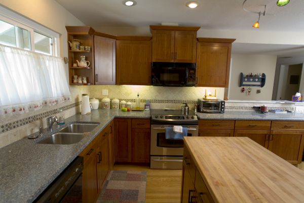 Cherry Cabinet Remodeling in Englewood
